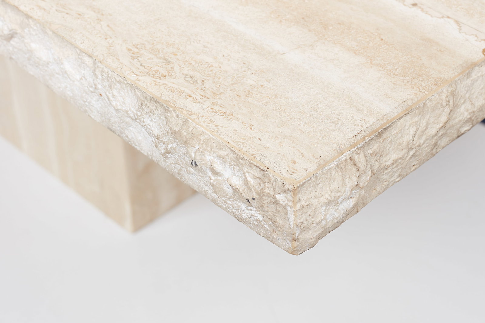 Modernist, Travertine Dining Table - 9