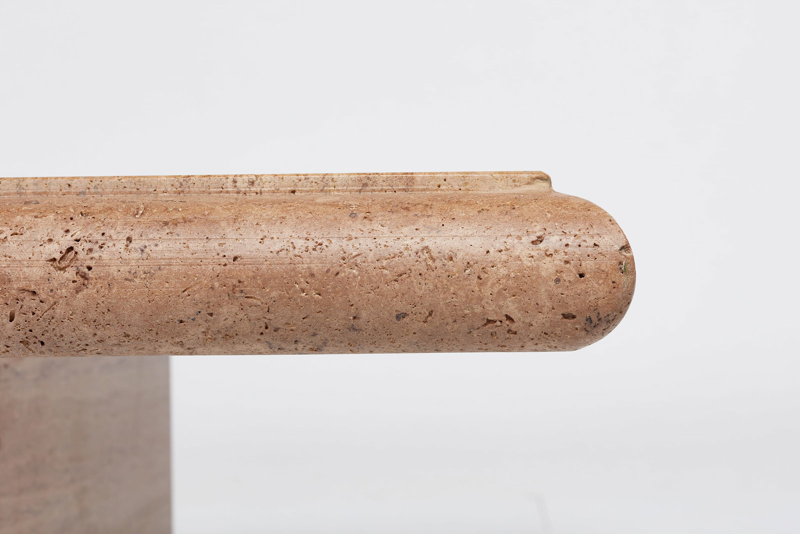 Modernist, Travertine Coffee Table - 11