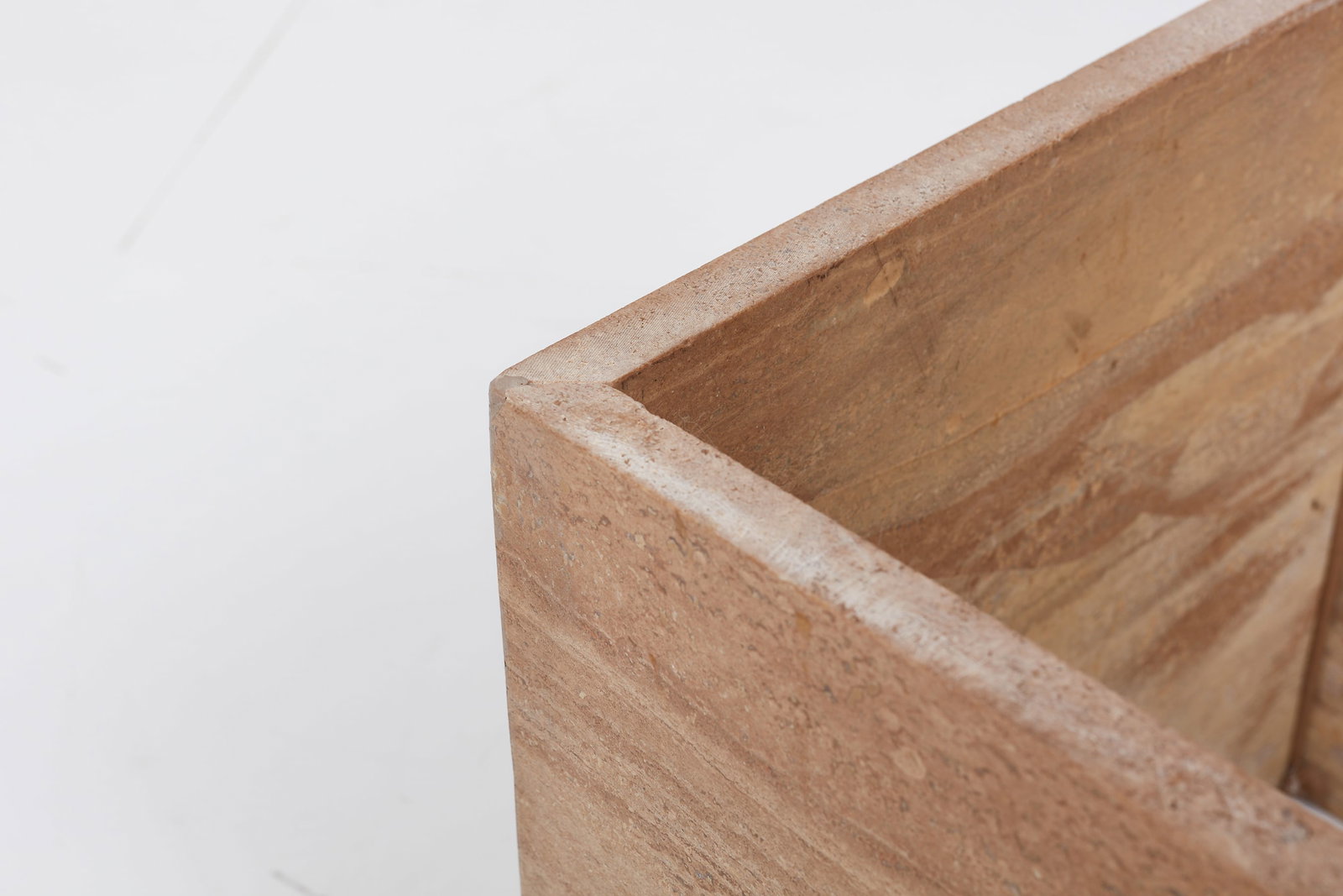 Modernist, Travertine Coffee Table - 4