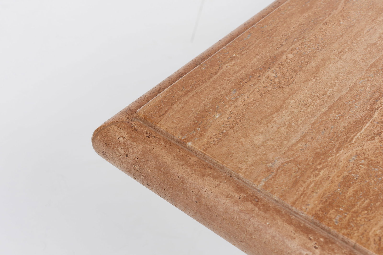 Modernist, Travertine Coffee Table - 6