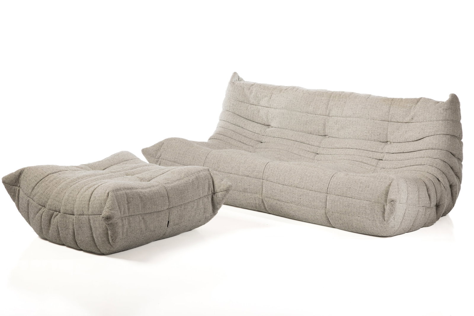 Michel Ducaroy, 'Togo' Sofa + Ottoman (2) (1 of 9)