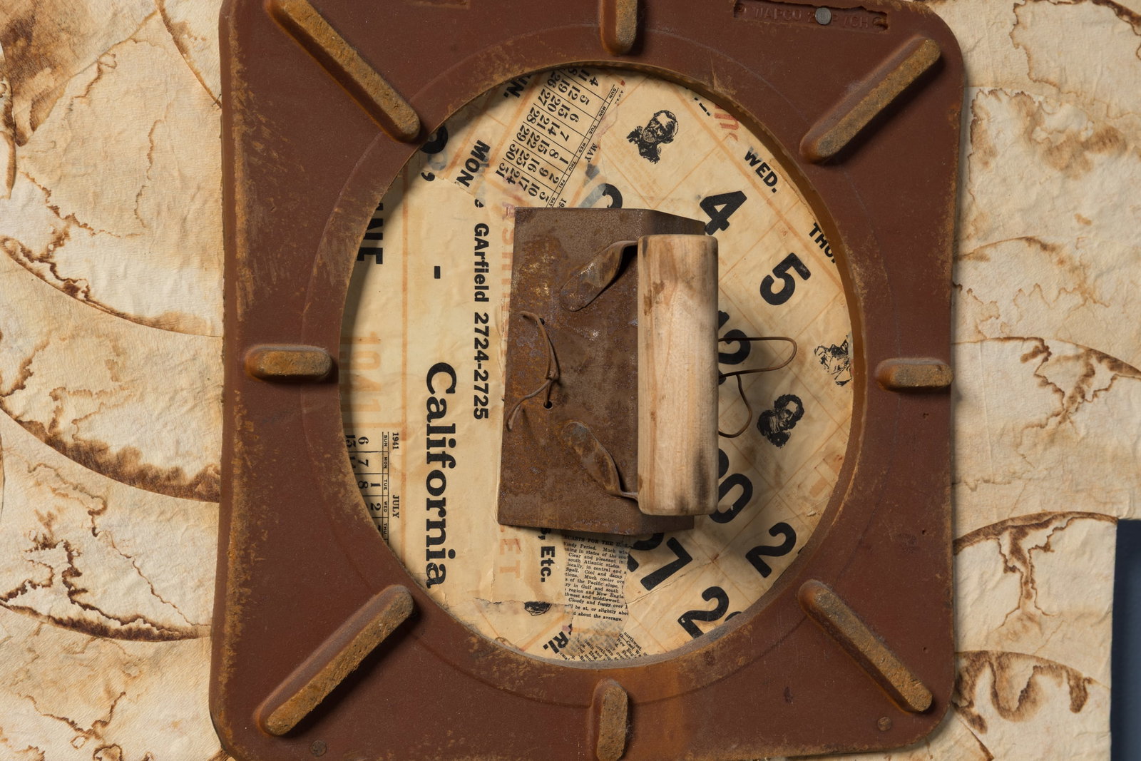 George Herms, 'Handle' Assemblage - 3