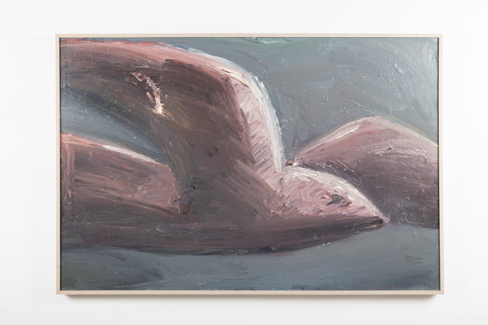 Lev Tabenkin, 'The Flying One' Painting: LEV TABENKIN 'The Flying One', 1986 Oil on canvas. Signed and dated verso. 40.5" H x 60" D
