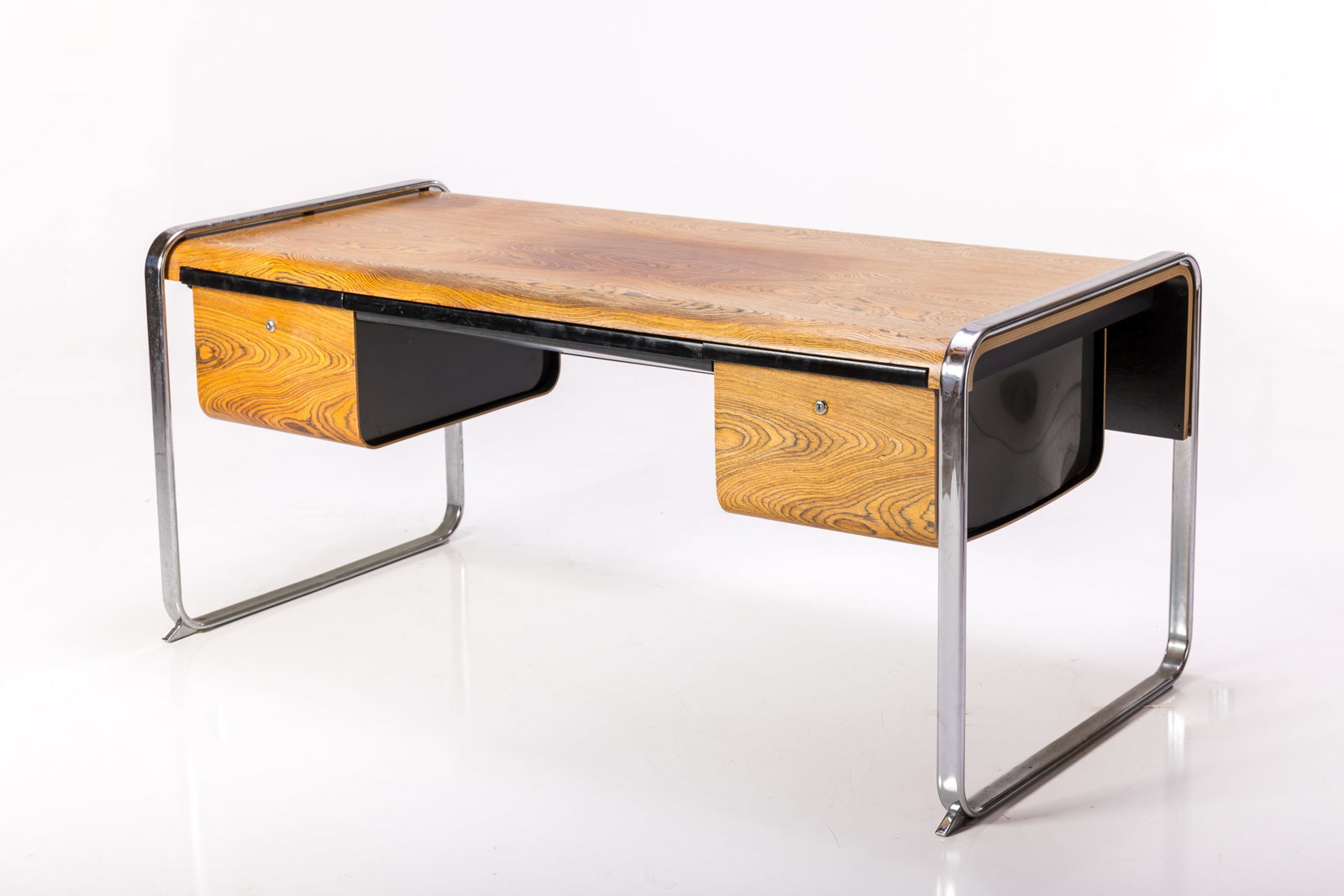 Peter Protzman, Zebrawood Desk (1 of 17)