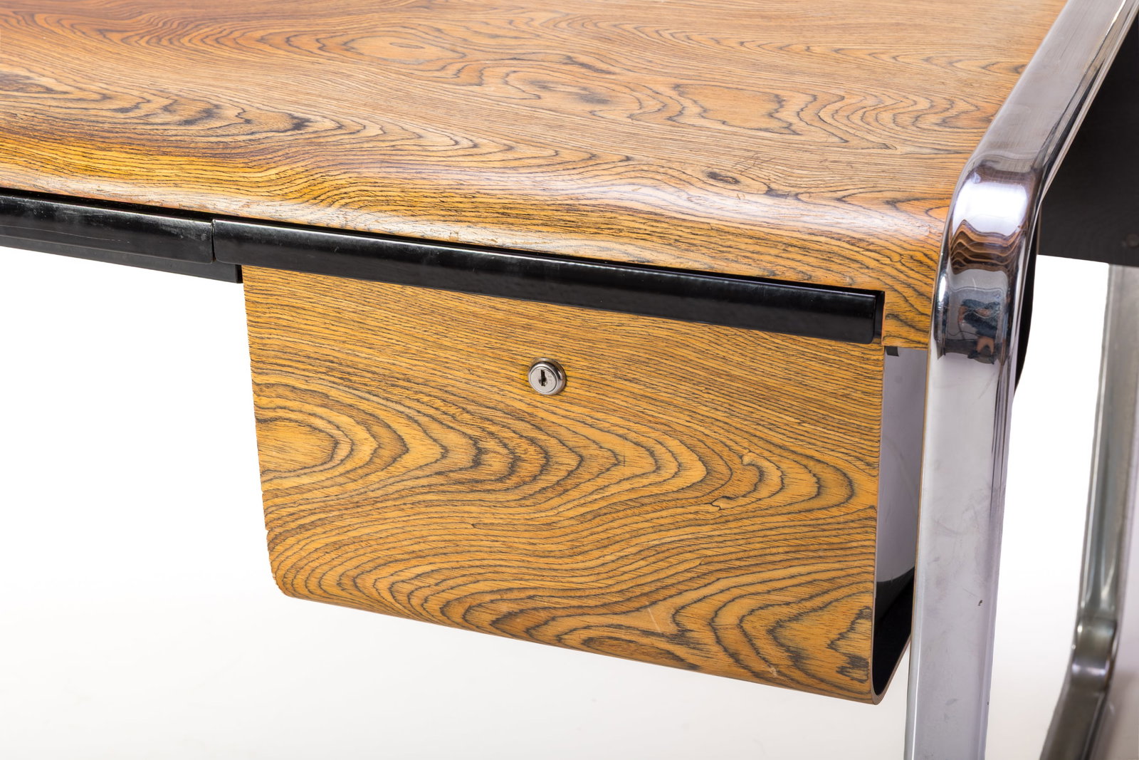 Peter Protzman, Zebrawood Desk - 3