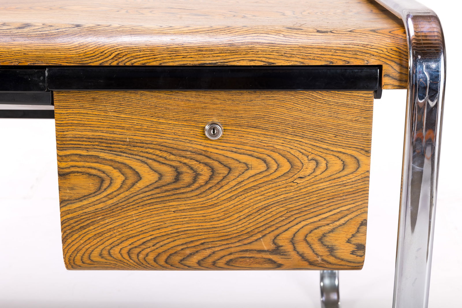 Peter Protzman, Zebrawood Desk - 5