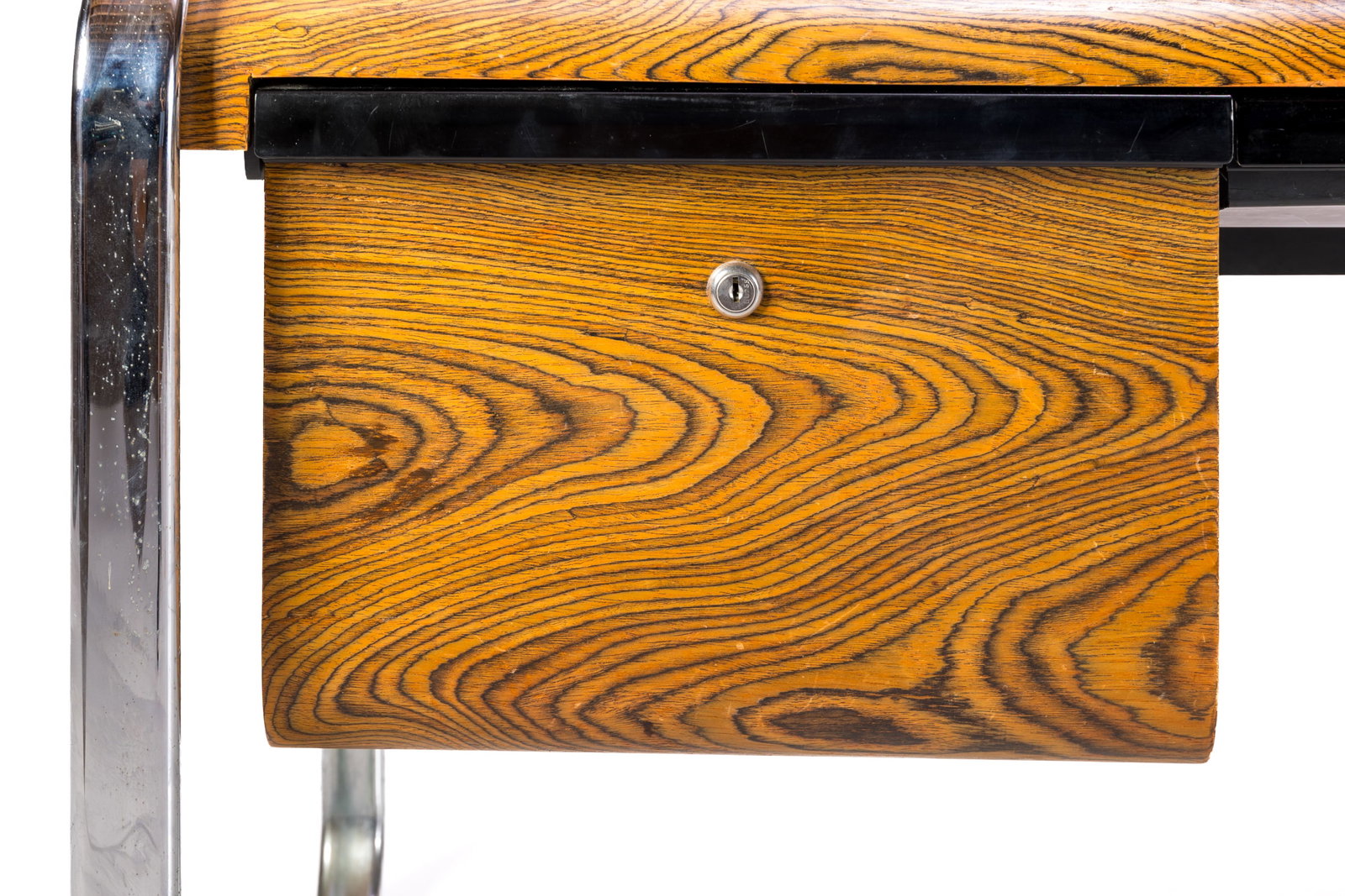 Peter Protzman, Zebrawood Desk - 6