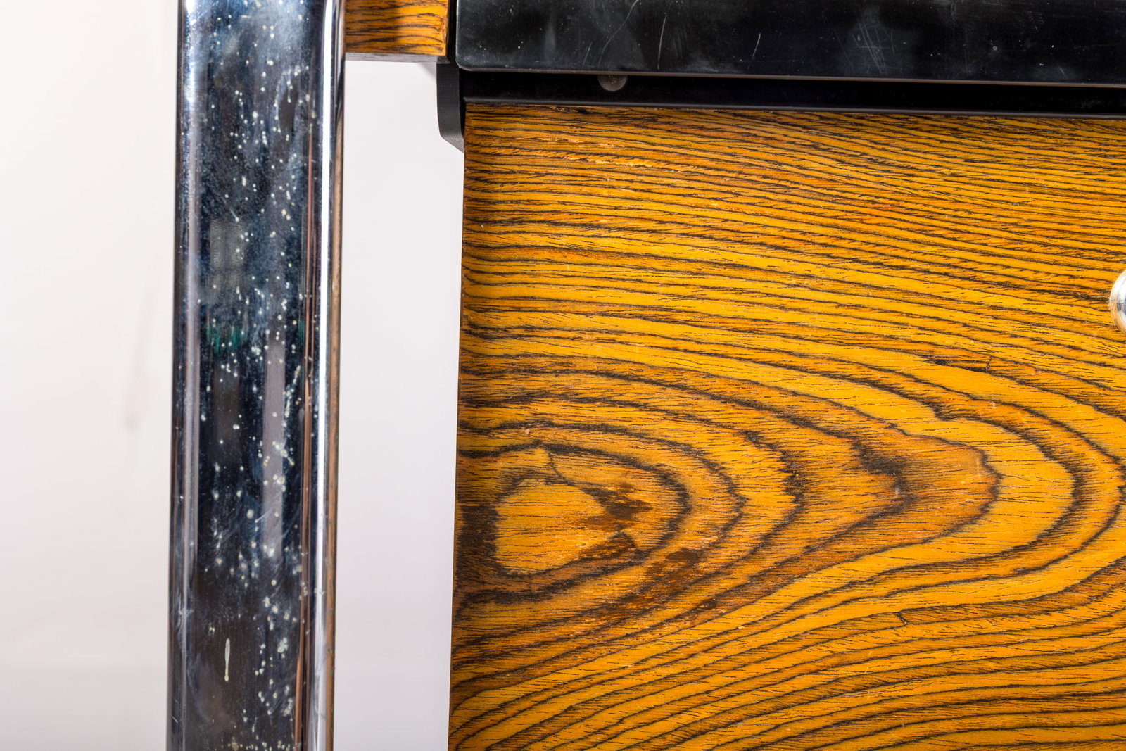 Peter Protzman, Zebrawood Desk - 9