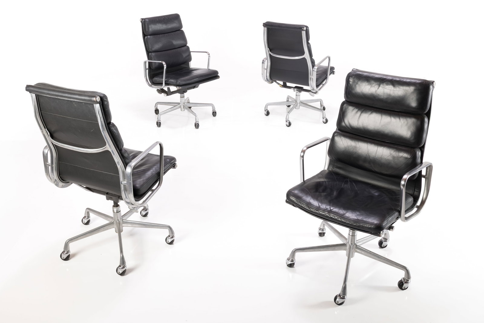 Charles + Ray Eames, 'Softpad' Executive Chairs (4) (1 of 13)