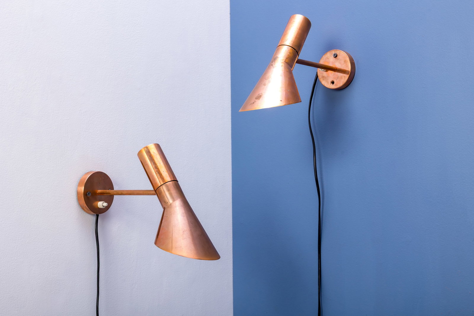Arne Jacobsen, 'AJ' Copper Sconces (2) (1 of 9)