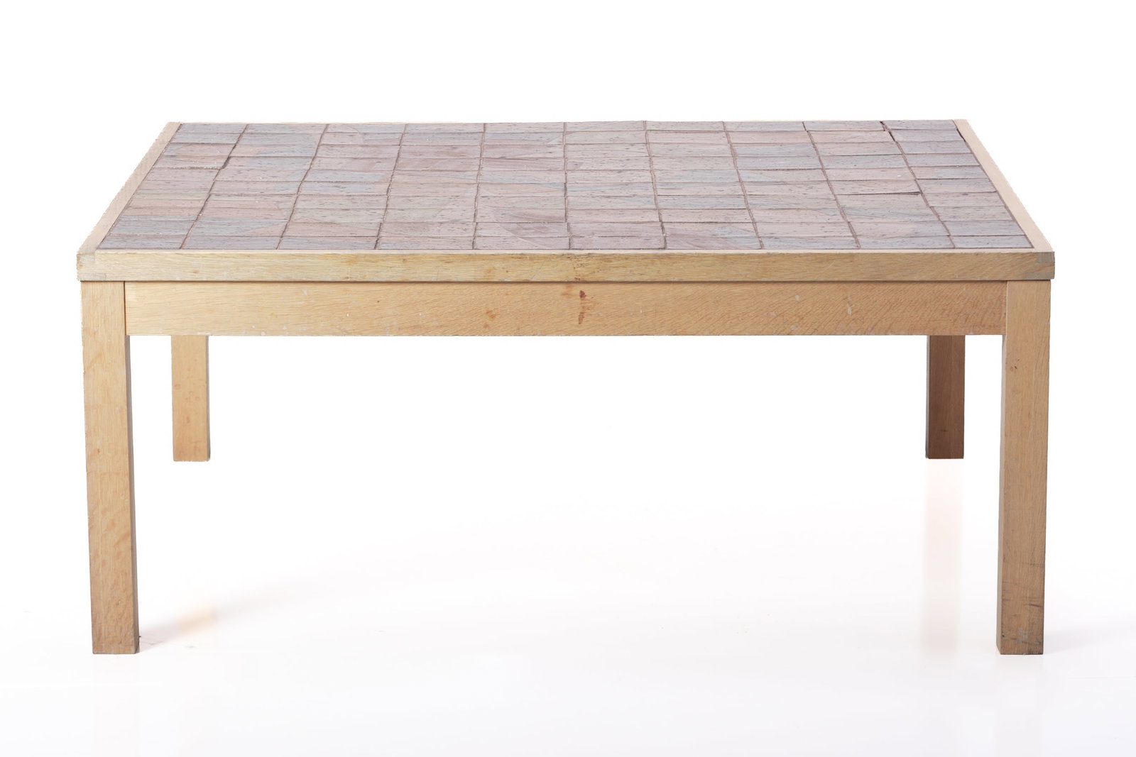 Danish, Square Tile-Top Coffee Table - 2