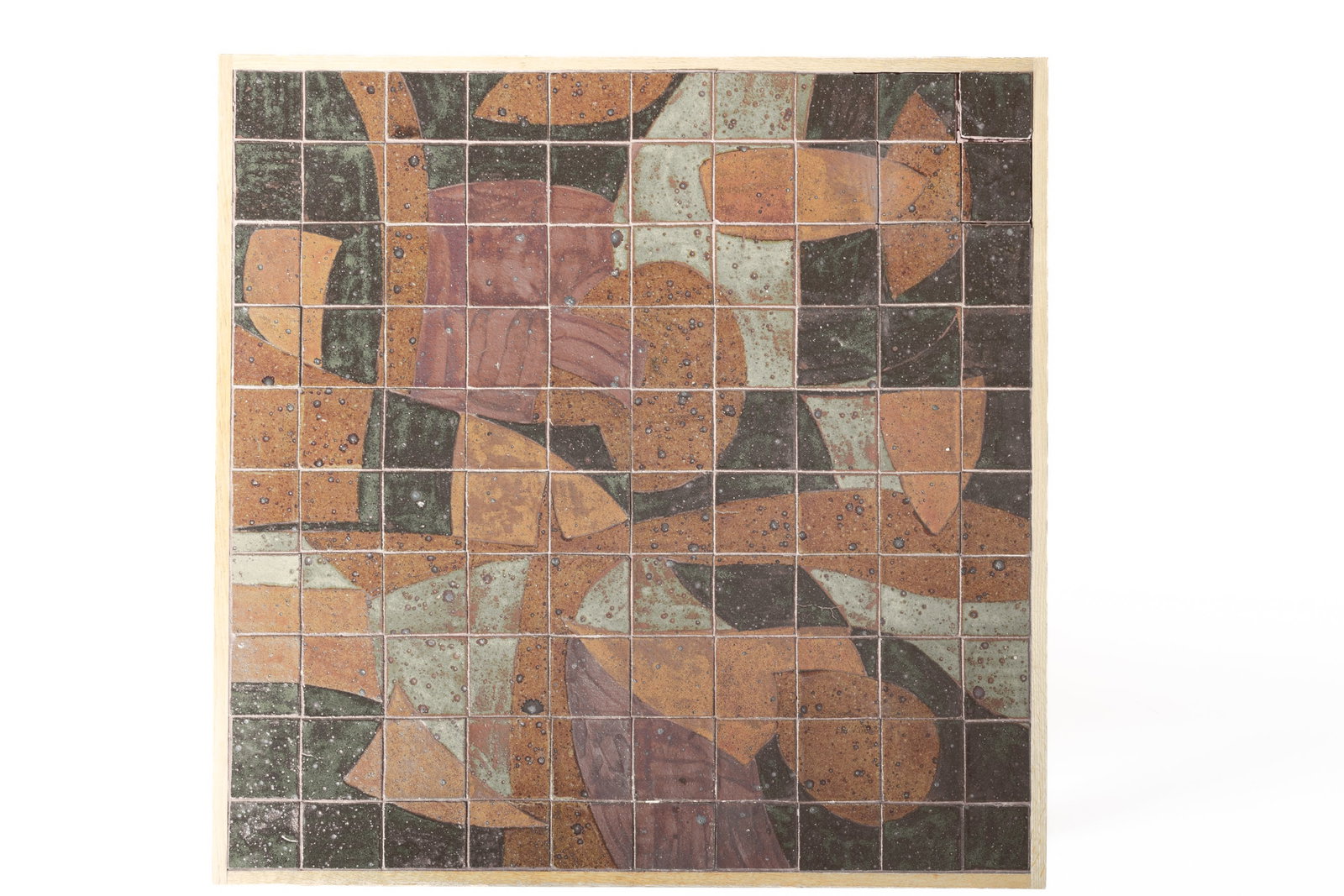 Danish, Square Tile-Top Coffee Table - 3