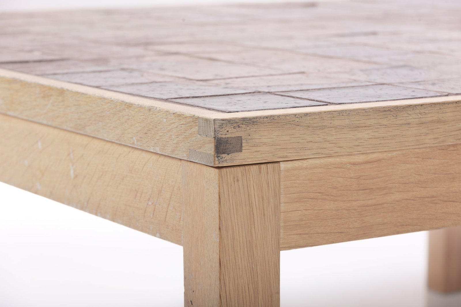 Danish, Square Tile-Top Coffee Table - 5