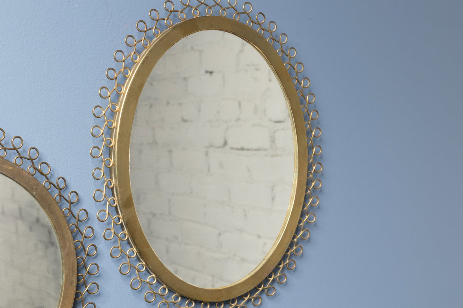 Swedish, Small Wall Mirrors (2) - 6