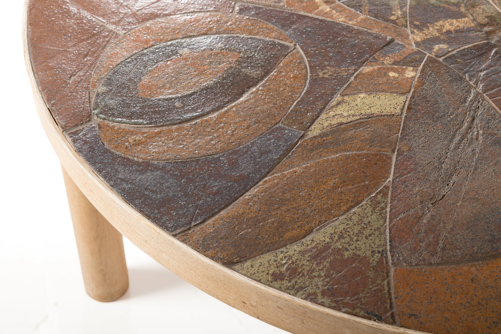 Danish, Round Tile-Top Table - 5