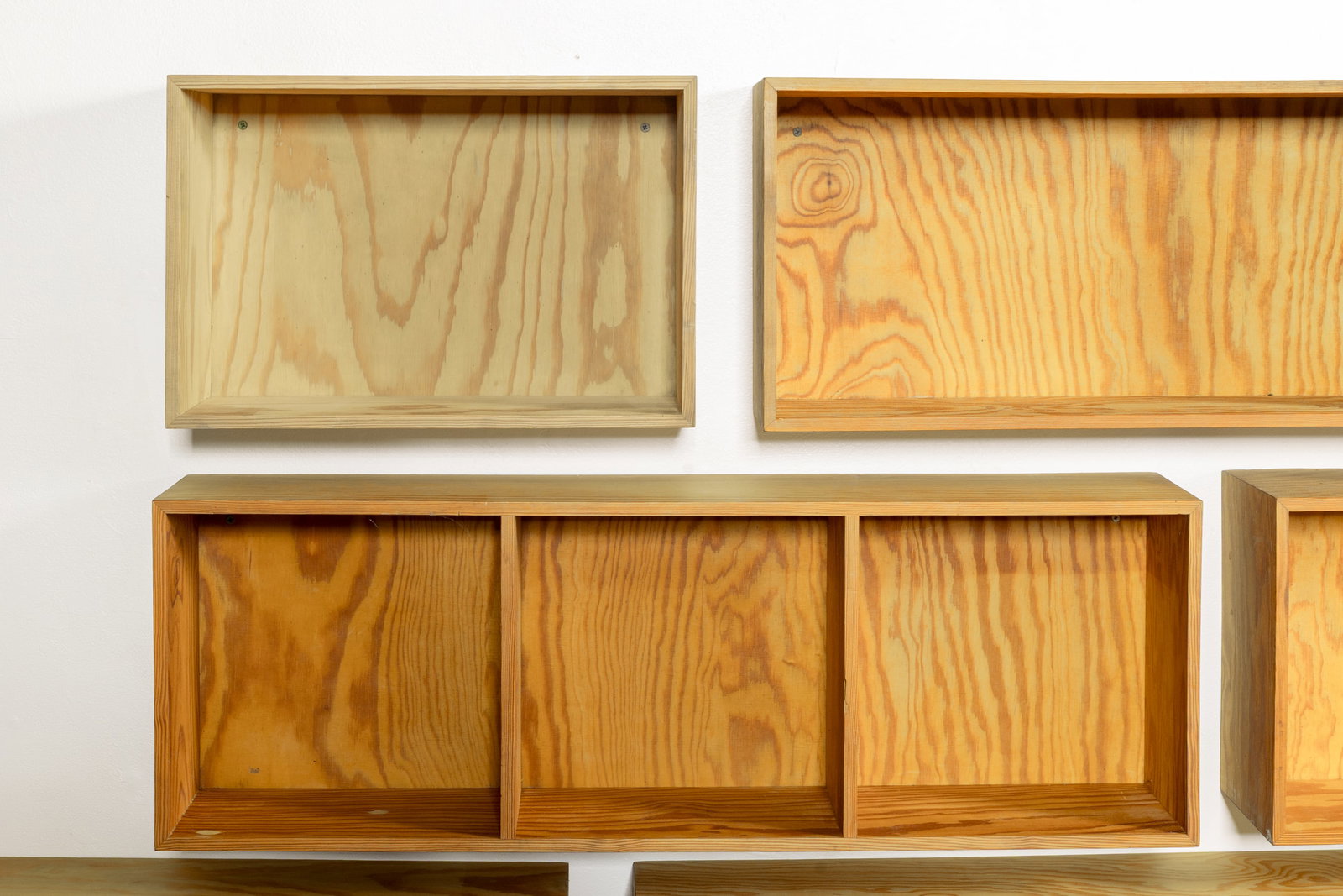 Swedish, Pine Wall Mounted Boxes (8) - 4