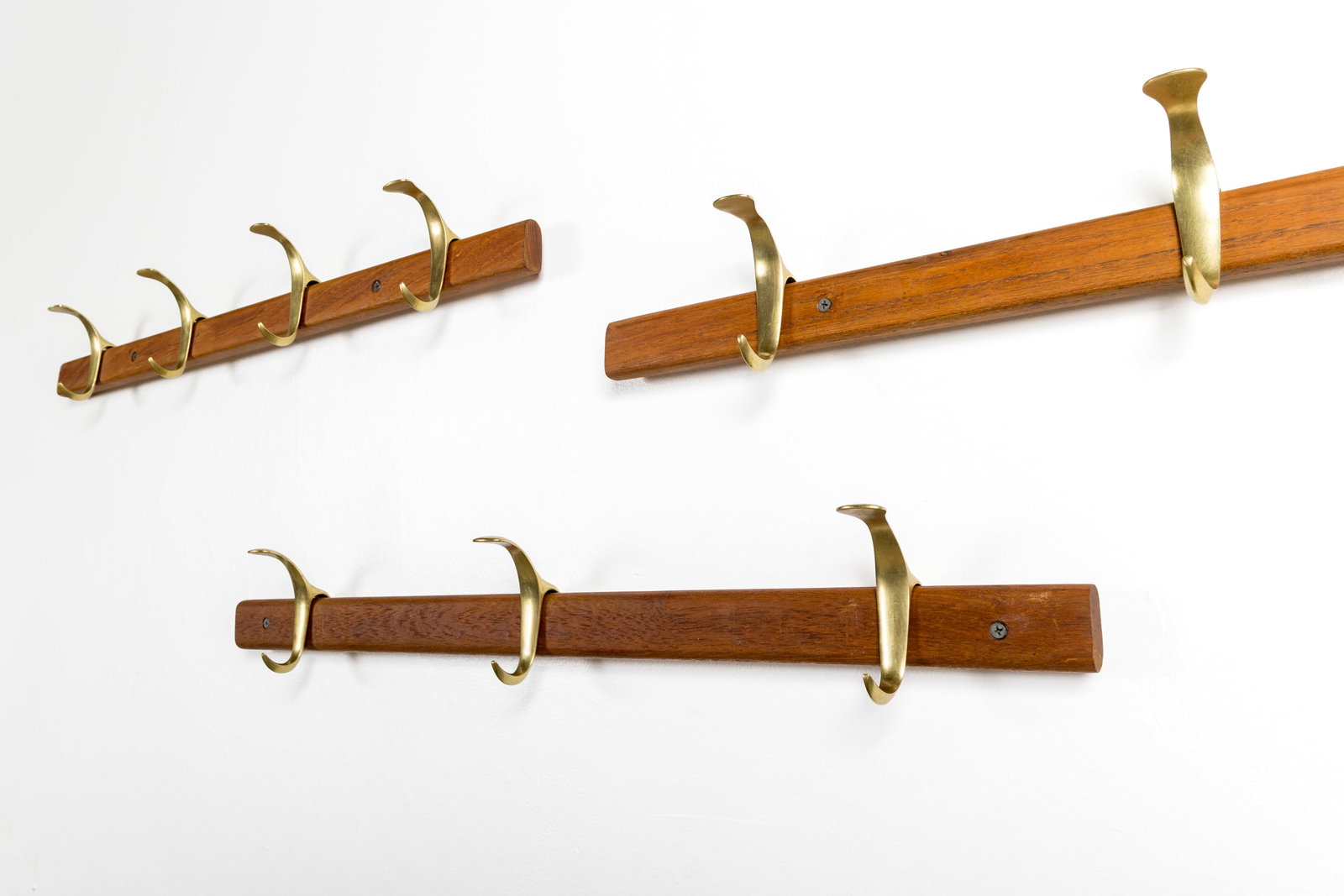 Danish, Wall-Mounted Coat Racks (3) (1 of 7)