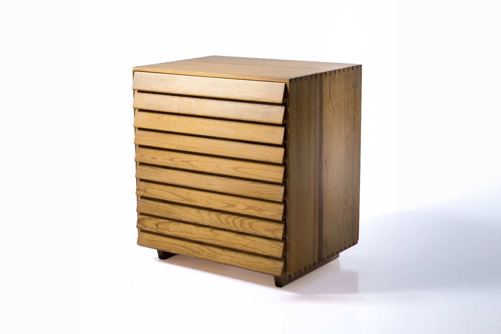 Danish, Six-Drawer Dresser: DANISH Six-drawer dresser, 1980s Pine. 32.5" H x 30" W x 22" D