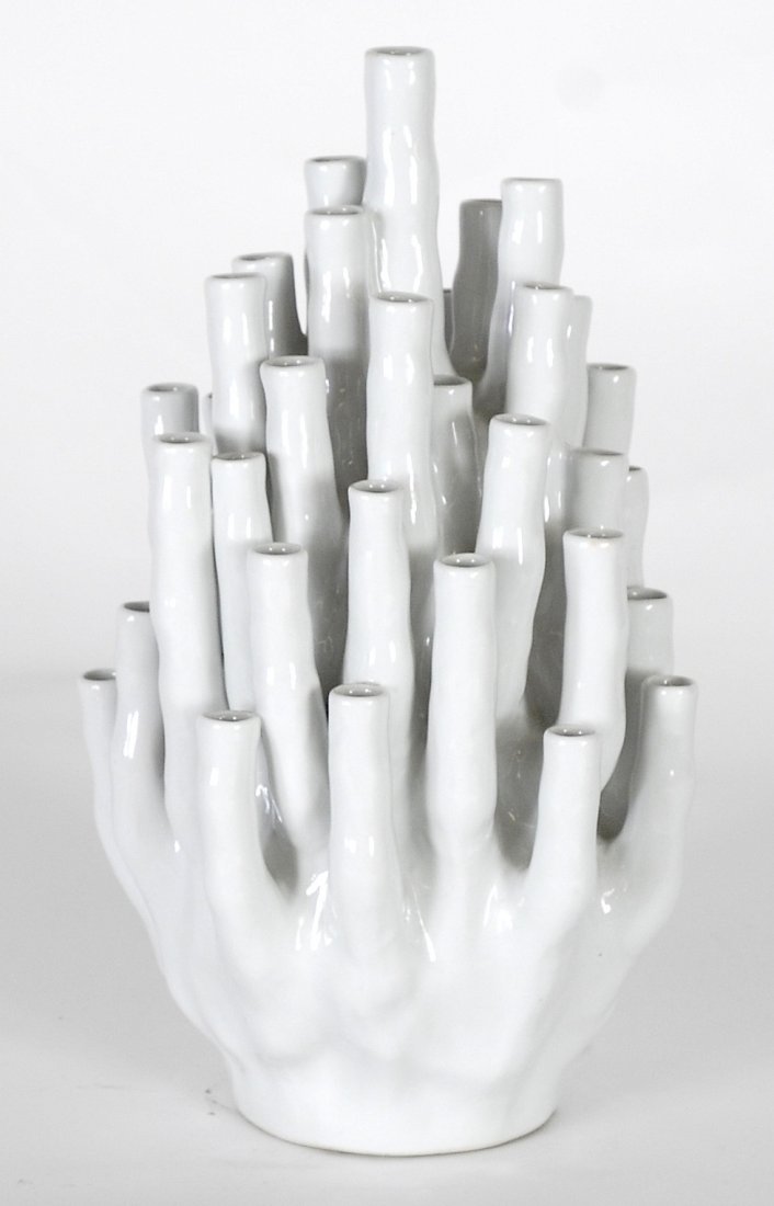 Italian ceramic bud vase (1 of 1)