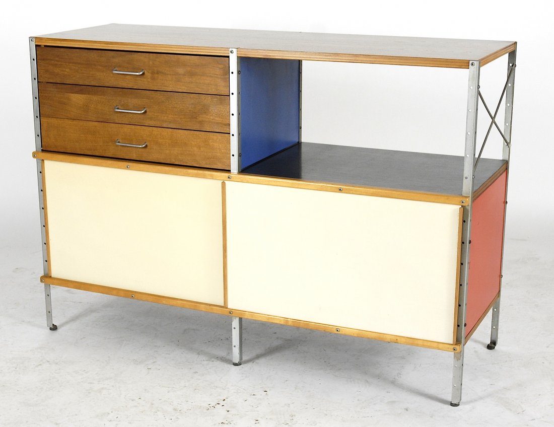 Charles and Ray Eames ESU 200 storage cabinet (1 of 8)