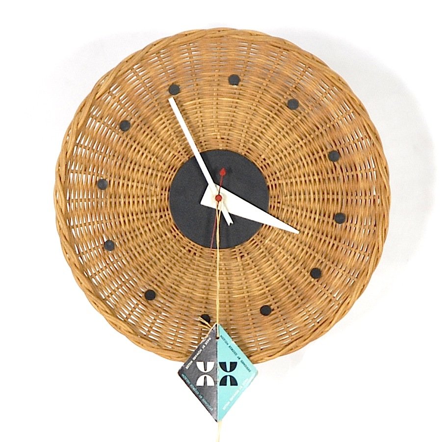 George Nelson basket clock (1 of 1)