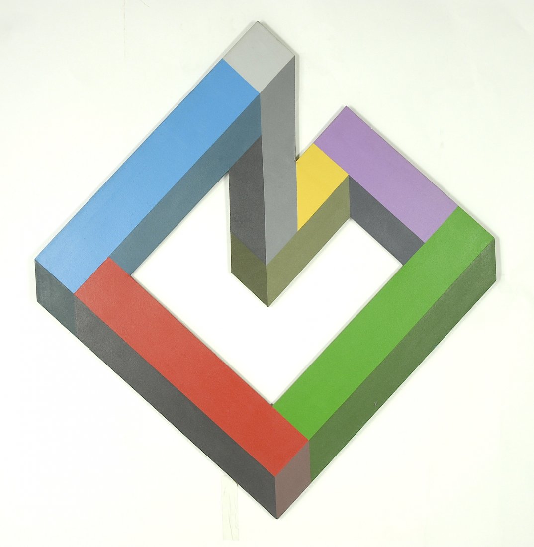 Hiroshi Hitori hard edge painting (1 of 1)