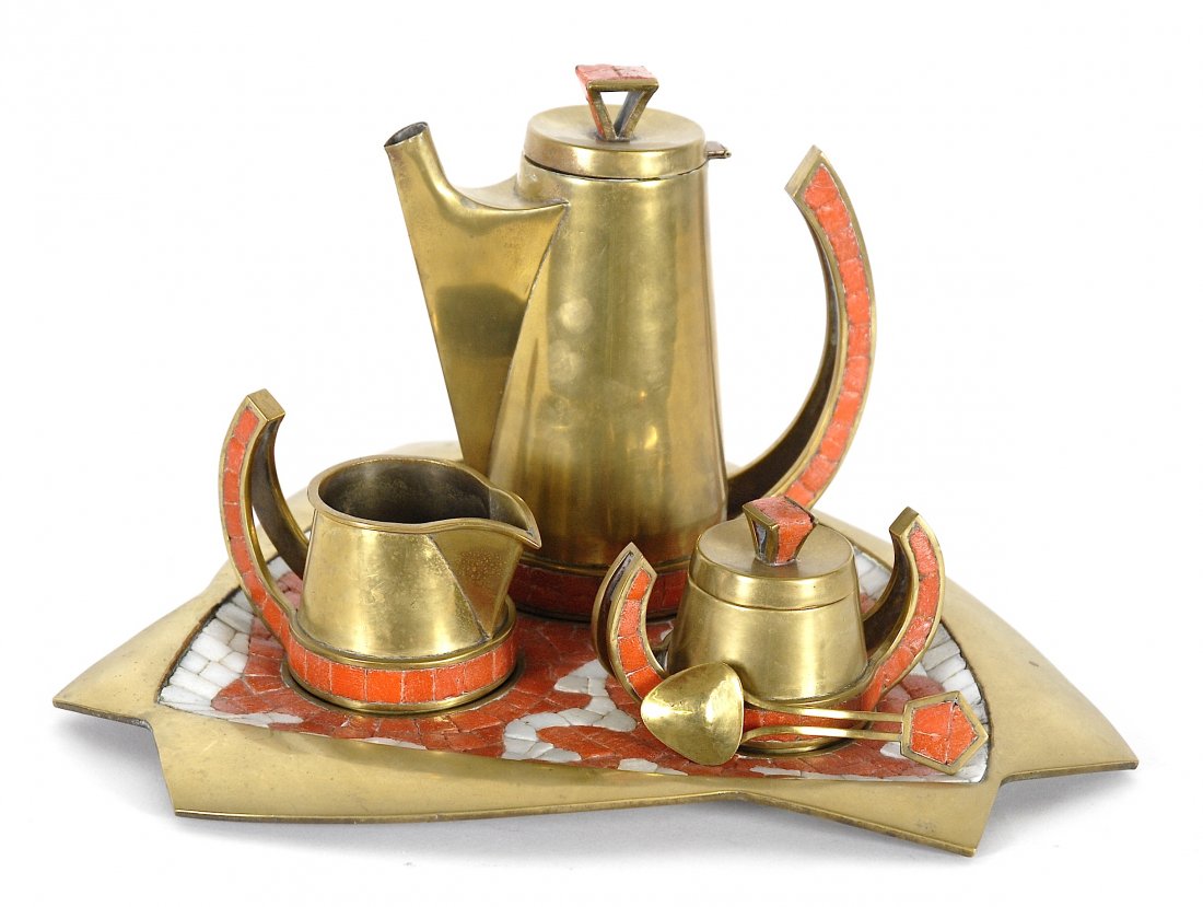 Salvador Teran tea set (orange) (1 of 1)