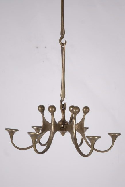 Solid bronze hanging candelabra (1 of 1)