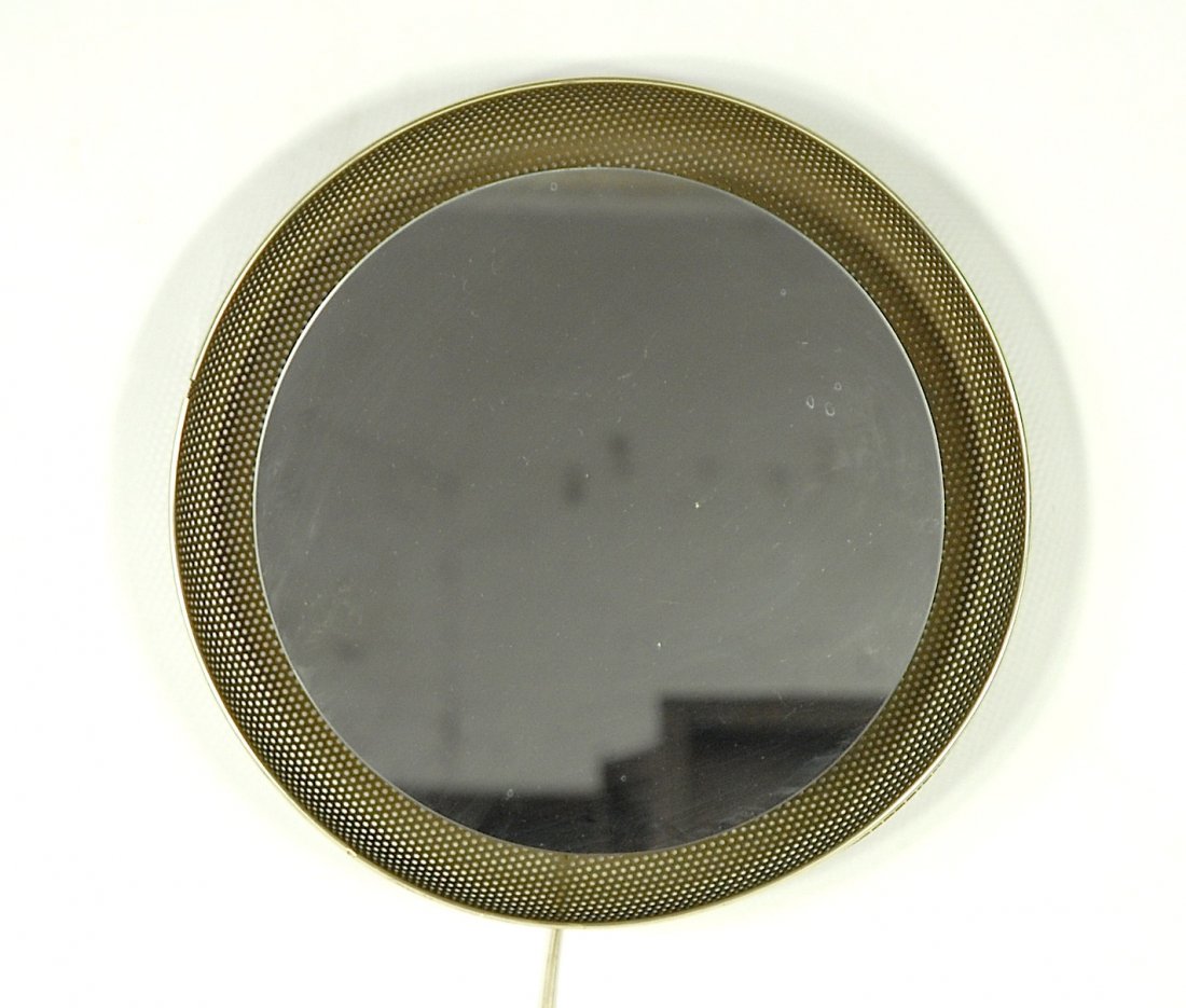 Artimeta Soest perforated mirror lamp (round) (1 of 1)