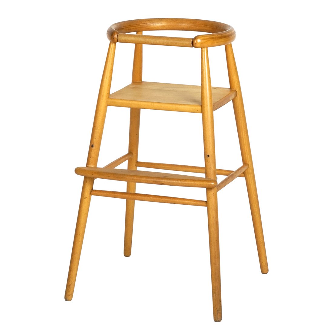 Nanna Ditzel teak high chair (1 of 1)