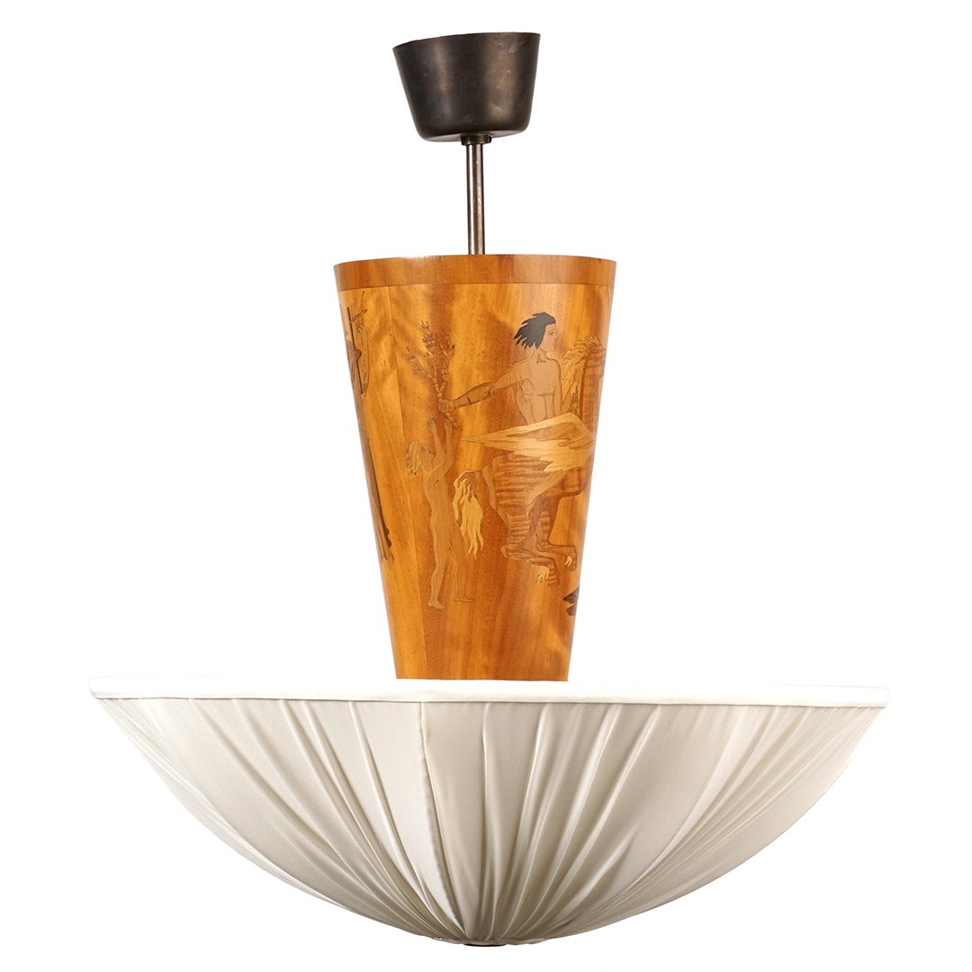 Swedish art deco ceiling fixture (1 of 2)