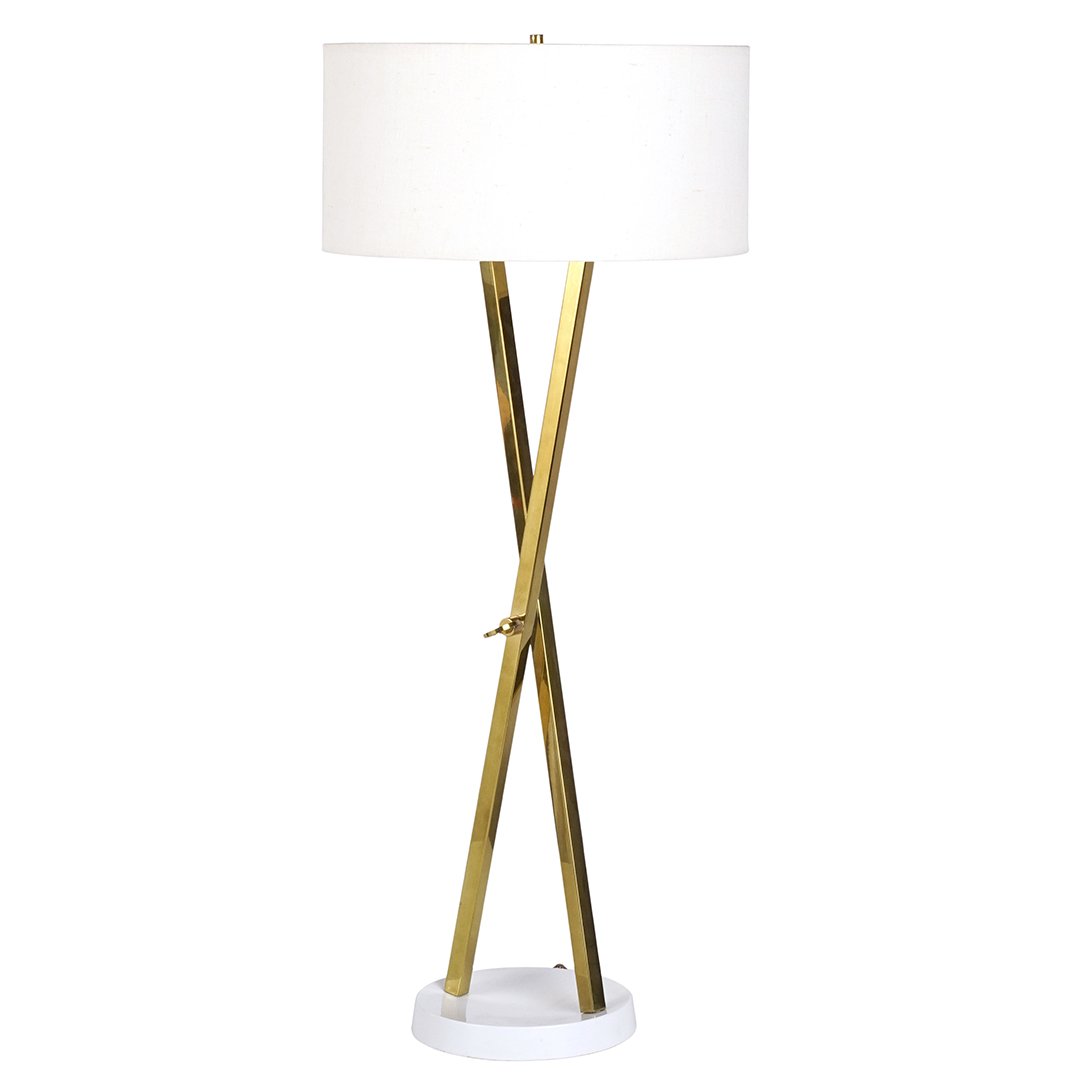 Laurel brass X lamp (1 of 1)