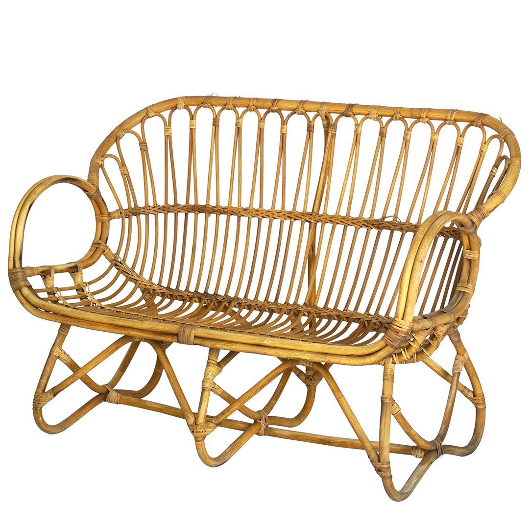 Franco Albini style settee (1 of 2)