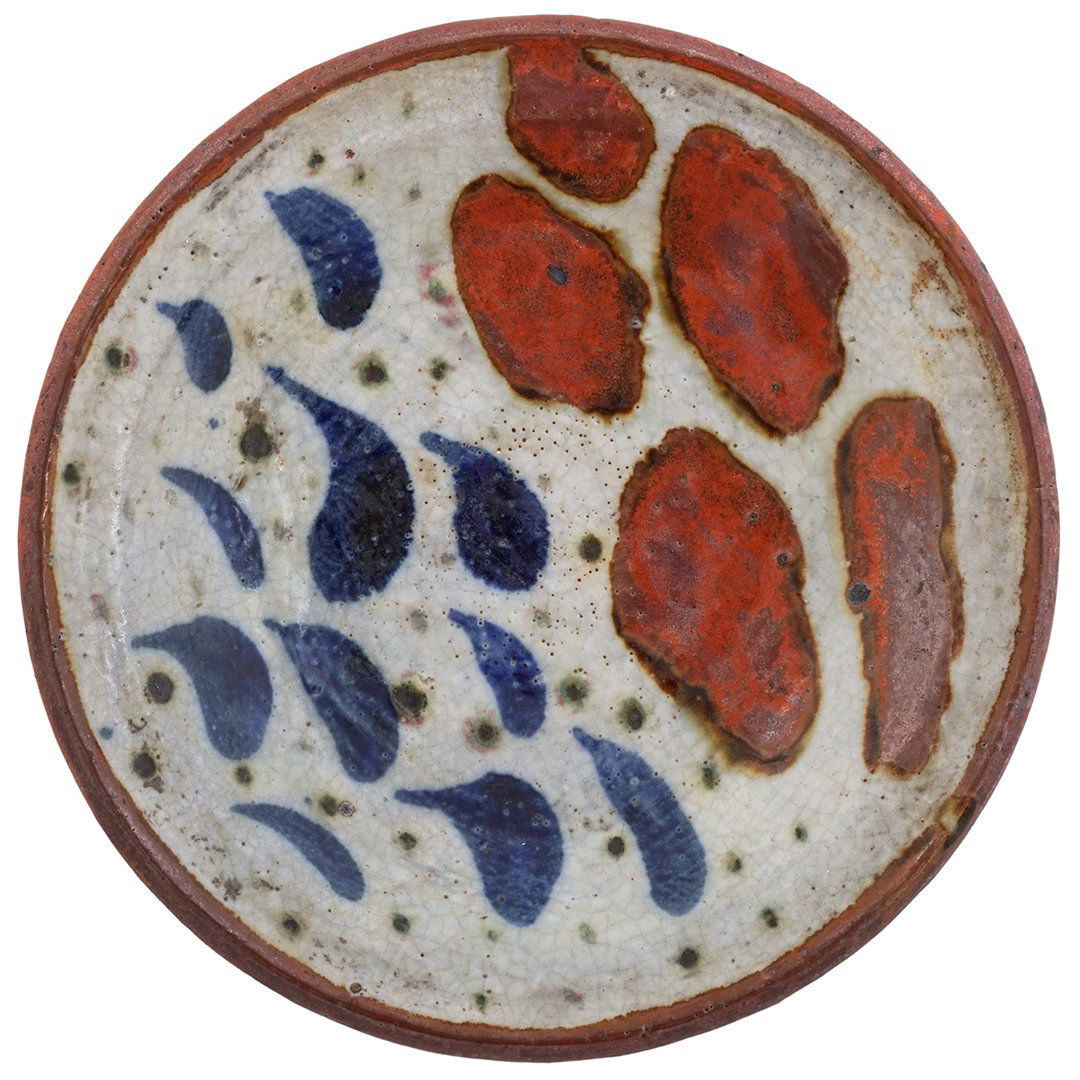 Henry Takemoto stoneware plate (1 of 2)