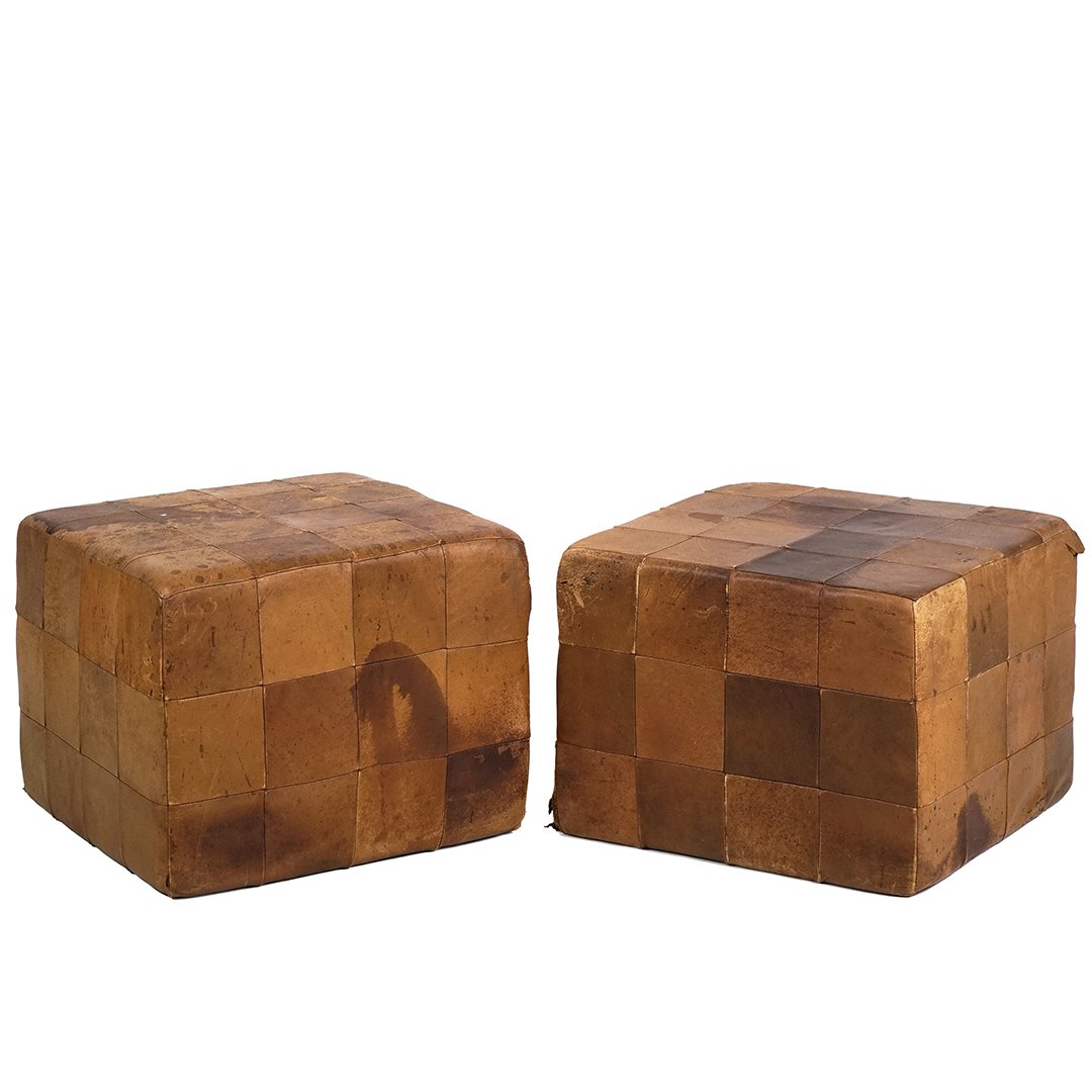 Stendig leather ottomans (2) (1 of 3)