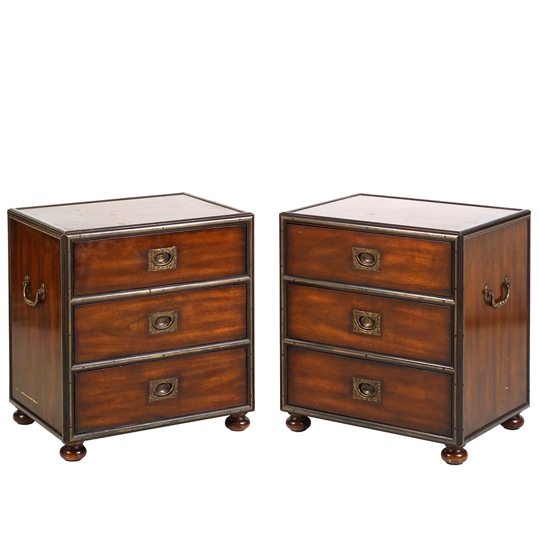 Mahogany campaign chests (2) (1 of 5)
