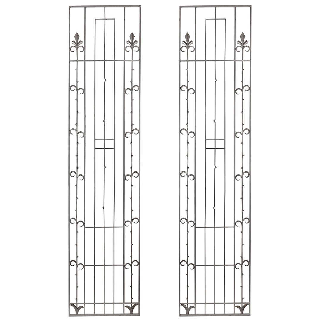 Wendell August aluminum bank gates (1 of 1)
