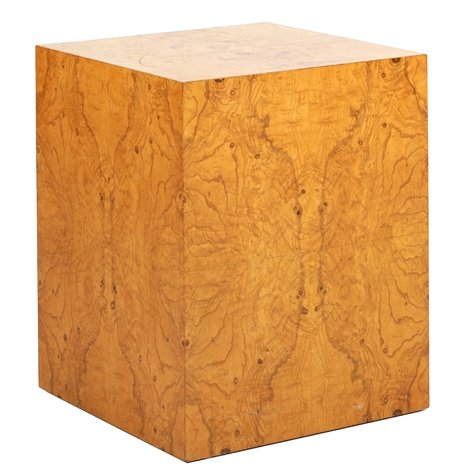 Milo Baughman style pedestal (1 of 2)