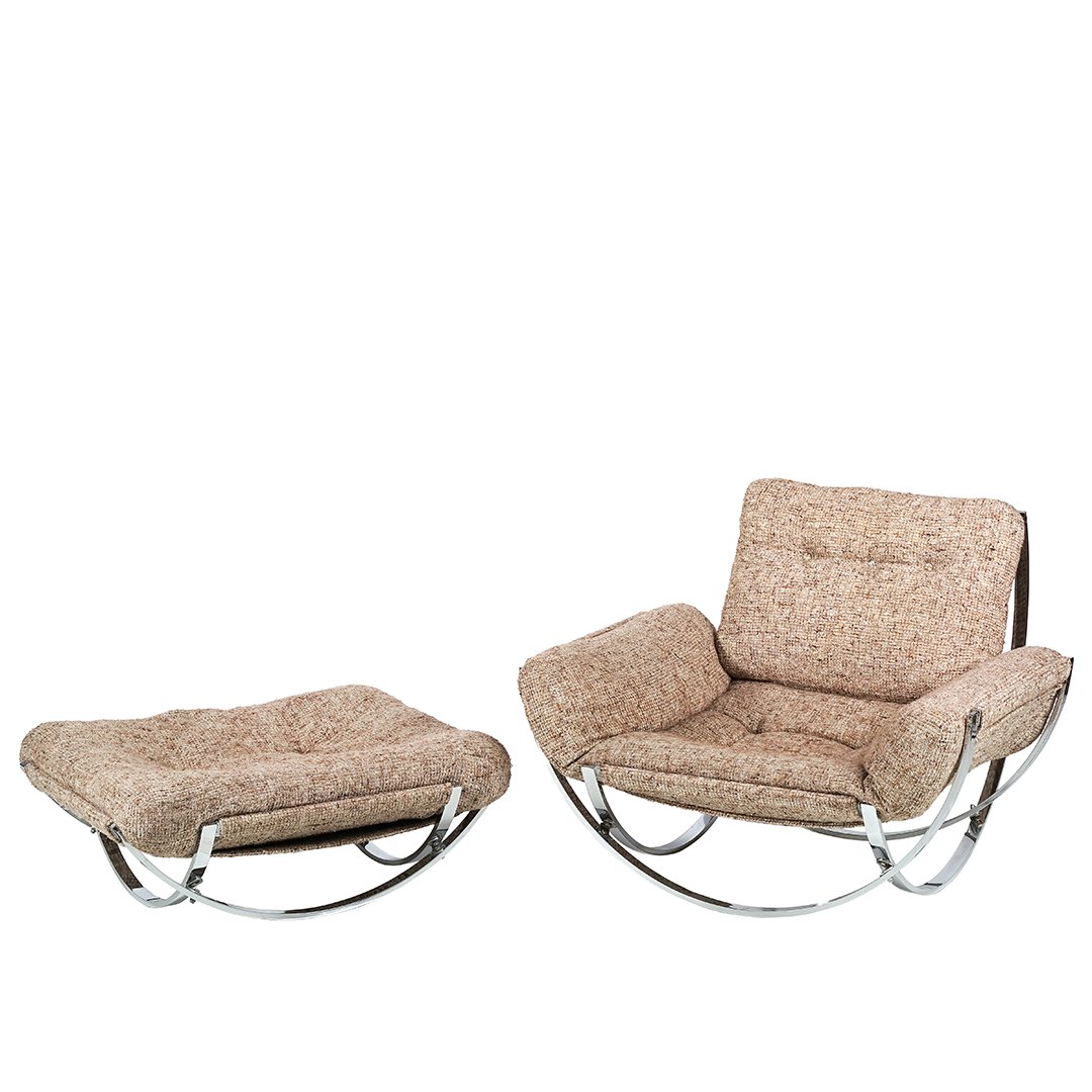 Stendig lounge chair and ottoman (1 of 3)