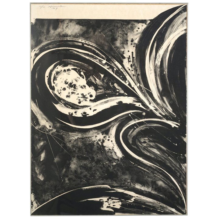 Matsumi Kanemitsu Try Out lithograph (1 of 2)