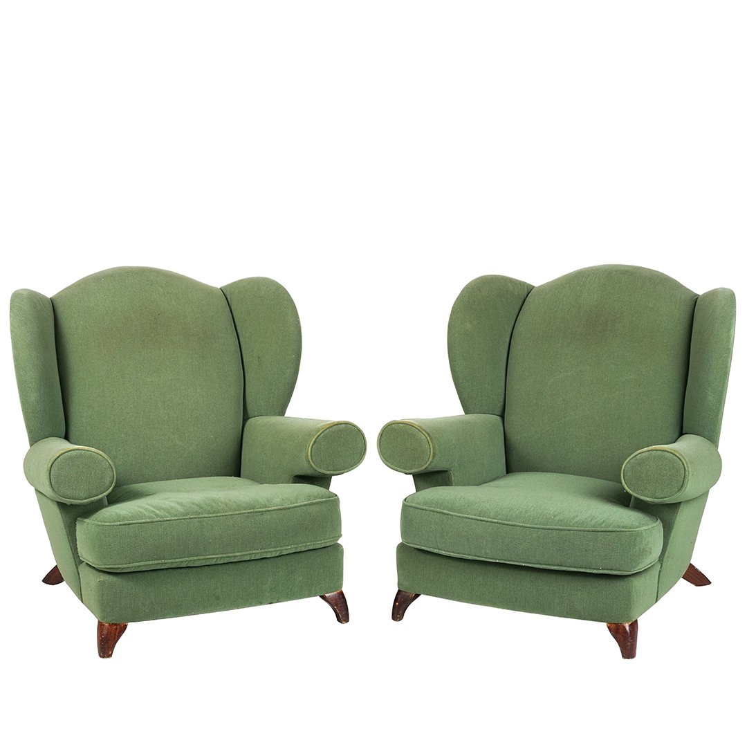 Roy McMakin wing back lounge chairs (2) (1 of 3)