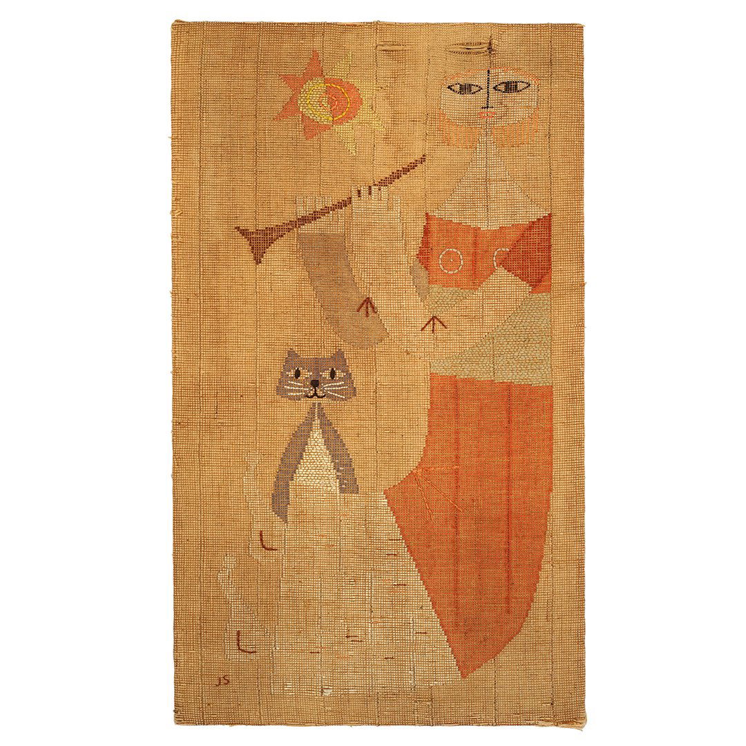 John Smith textile wall hanging (1 of 2)