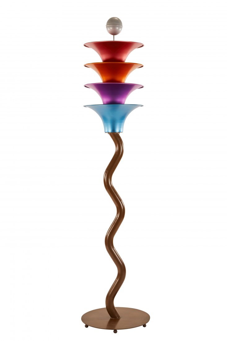 Peter Shire Olympic torch floor lamp (1 of 5)