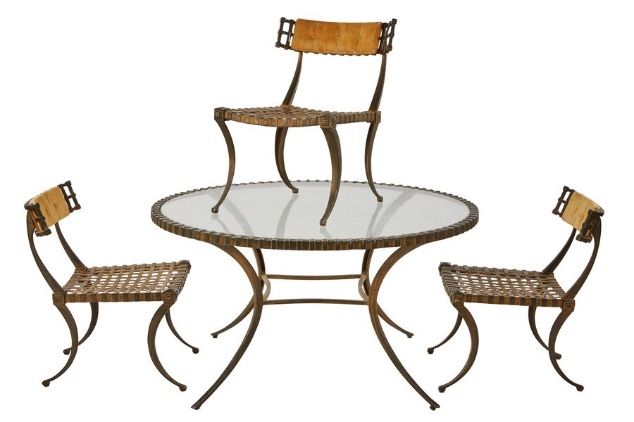 Klismos dining set (4) (1 of 6)