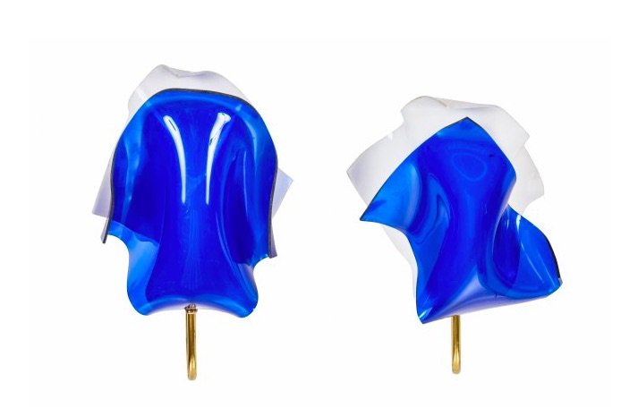 Professor Hans Hoffmann-Lederer Austrian acrylic sconce (1 of 5)