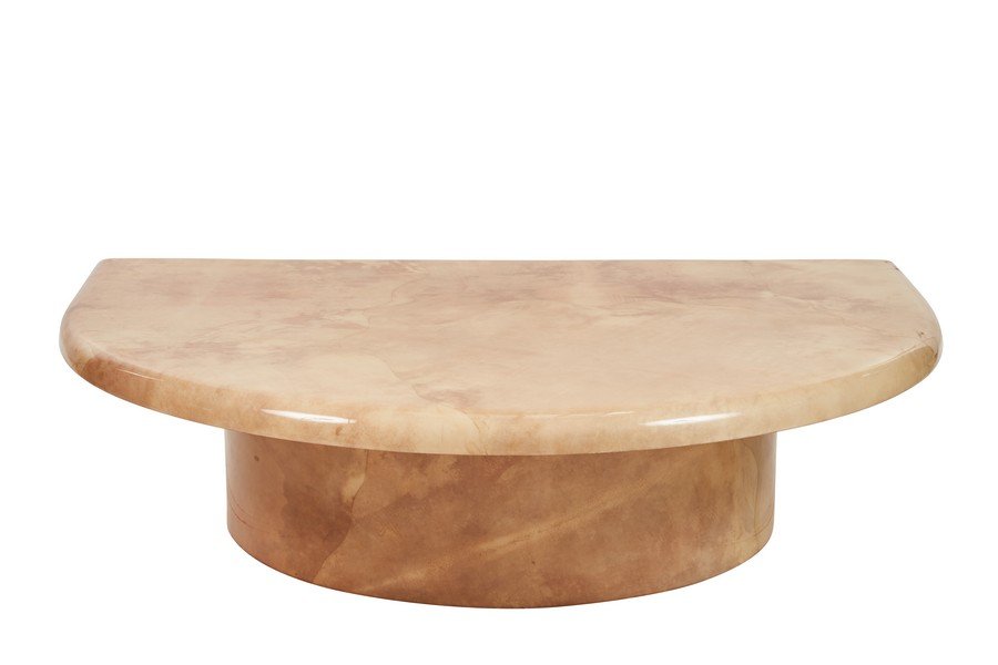 Stephen Chase lacquered goatskin coffee table (1 of 6)