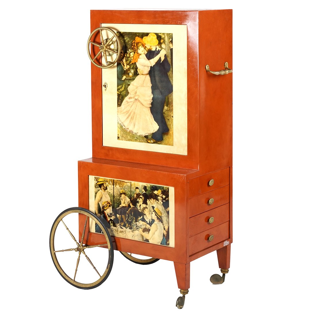 Aldo Tura bar cart (1 of 2)