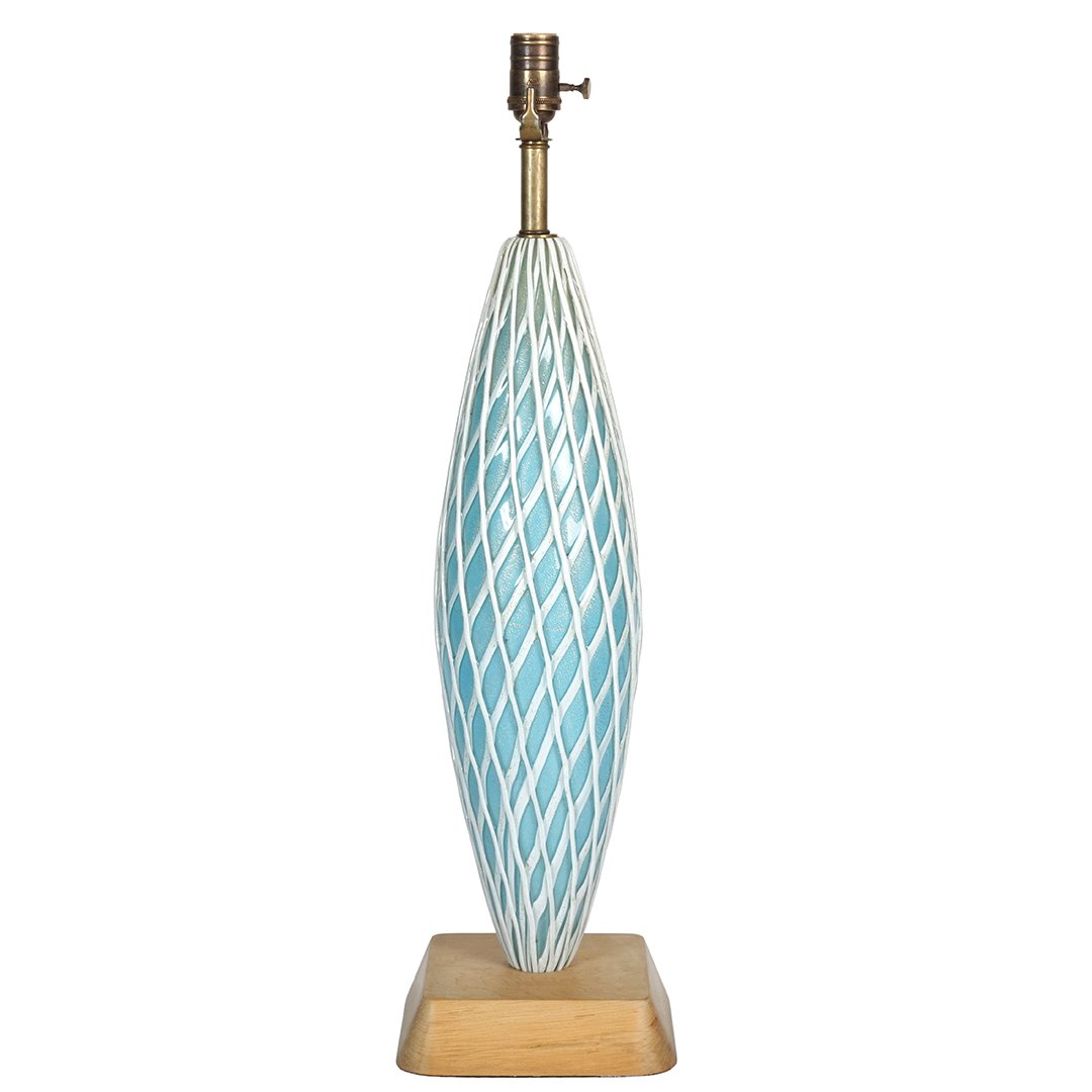 Seguso Company glass table lamp (1 of 1)