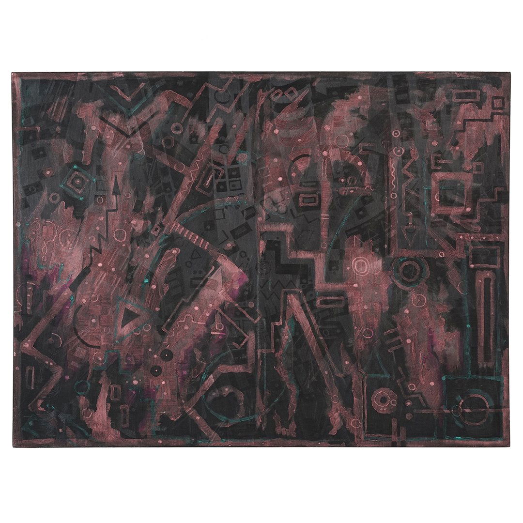 Antonio Arellanes untitled oil painting (1 of 2)