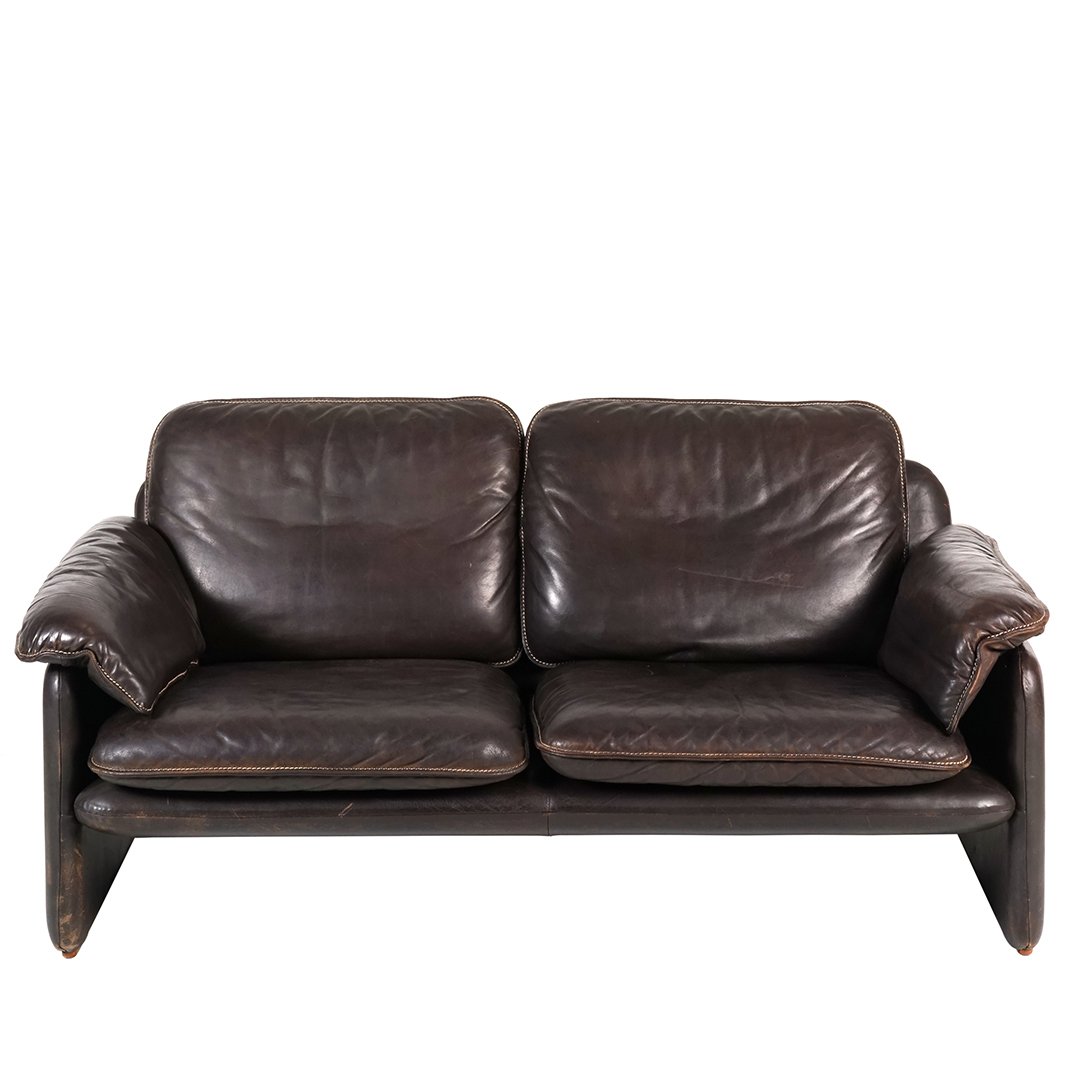 De Sede leather loveseat (1 of 3)